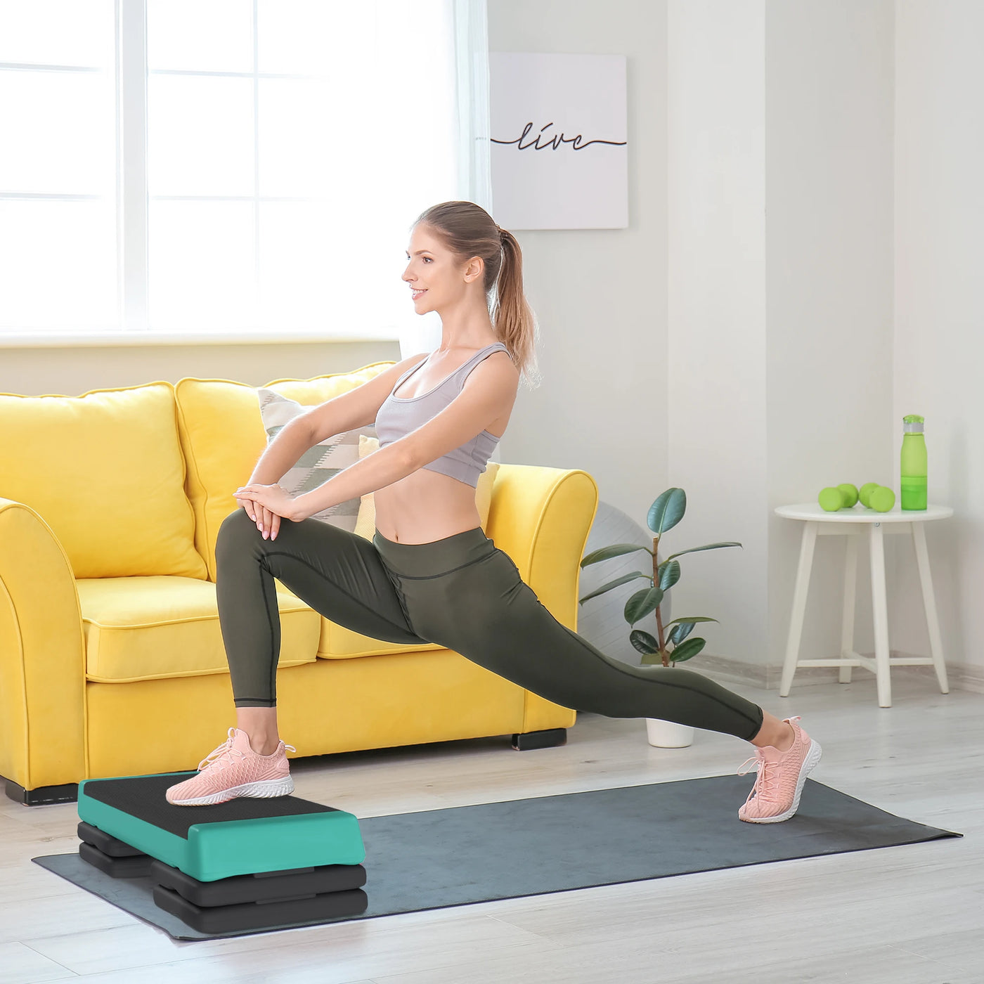 Adjustable Aerobic Stepper